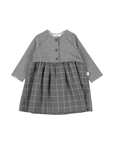 TEDDY & MINOU Vestido para bebé  Grey 94% Cotton, 6% Elastane