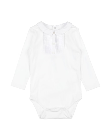 TARTINE ET CHOCOLAT Baby bodysuit White 100% Cotton