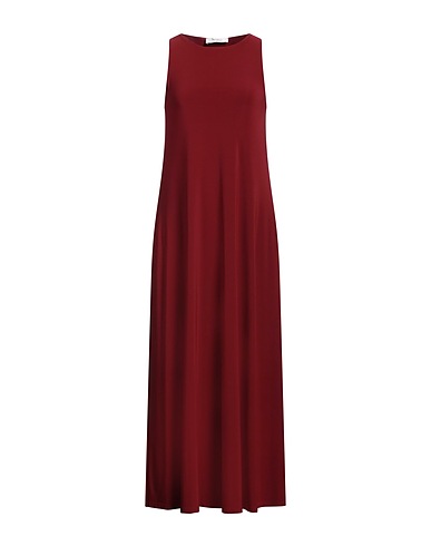 MAX MARA Vestito lungo LEISURE Bordeaux 95% Poliestere, 5% Elastan