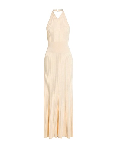 A.L.C. Langes Kleid Cremeweiß 85% Rayon, 13% Polyamid, 2% Elastan