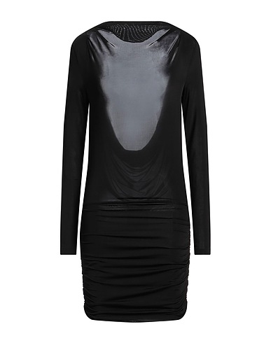 VERSACE JEANS COUTURE Tubino Nero 93% Viscosa, 7% Elastan
