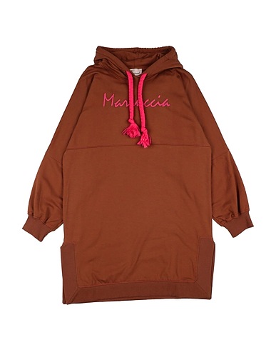 MARIUCCIA Kleid Braun 100% Baumwolle