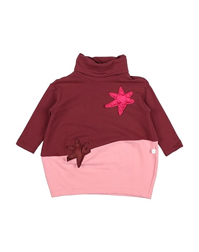 IL GUFO Vestito Baby  Bordeaux 94% Cotone, 6% Elastan