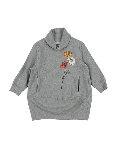 IL GUFO Vestido para bebé  Grey 94% Cotton, 6% Elastane