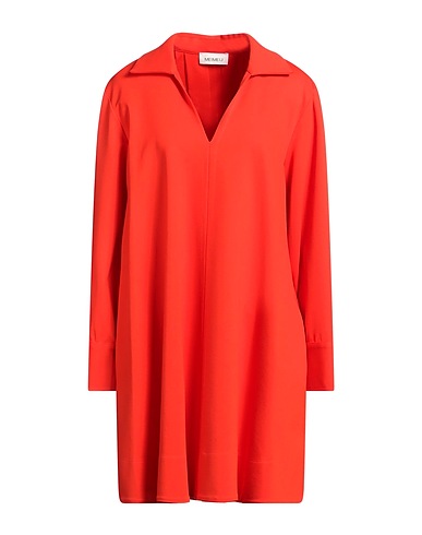 MEIMEIJ Short dress Orange 65% Viscose, 30% Polyamide, 5% Elastane