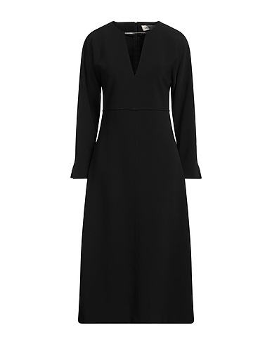 MEIMEIJ Midi dress Black 95% Polyester, 5% Elastane