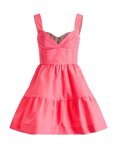 REBECCA VALLANCE Short dress Pink 55% Recycled polyester, 45% Polyester