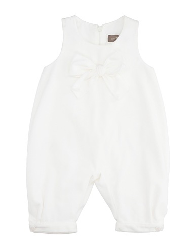 LITTLE BEAR Baby jumpsuit White 100% Polyester