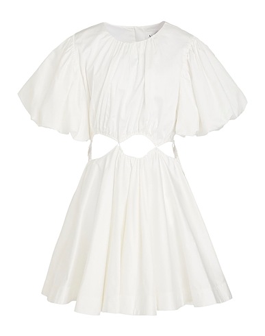 AJE. Short dress Off white 100% Cotton