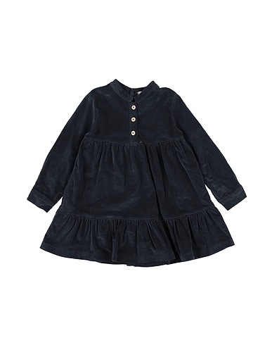 1 + IN THE FAMILY Vestido para bebé  Midnight blue 97% Cotton, 3% Elastane