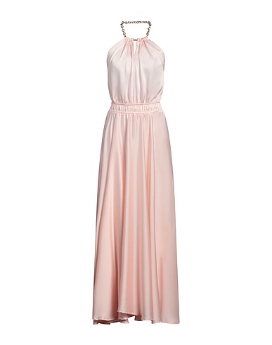 VICOLO Long dress Light pink 100% Polyester
