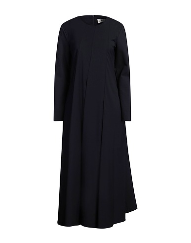 MEIMEIJ Midi dress Midnight blue 65% Viscose, 30% Polyamide, 5% Elastane, Polyester