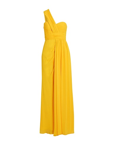 BADGLEY MISCHKA Long dress Yellow 100% Polyester