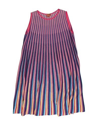 MISSONI KIDS Dress Purple 47% Cotton, 40% Acrylic, 5% Polyamide, 5% Metallic fiber, 3% Viscose