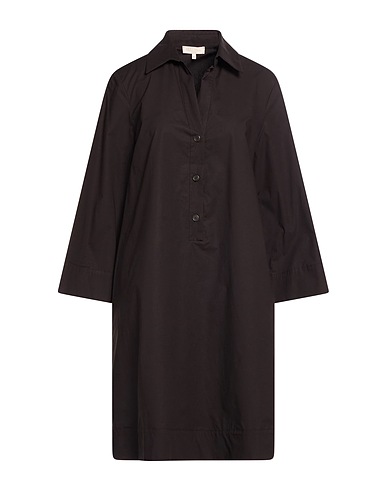 ANTONELLI Kurzes Kleid NERO 95% Baumwolle, 5% Elastan