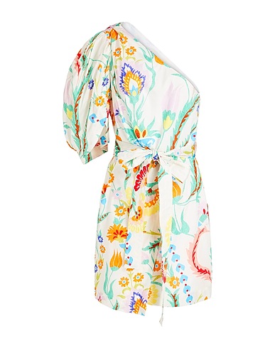 CLAUDIE PIERLOT One-shoulder dress White 100% Cotton