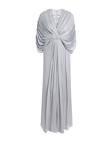BADGLEY MISCHKA Long dress Grey 100% Polyester