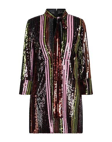DSQUARED2 Sequin dress Military green 100% Polyester