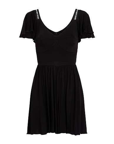 VERSACE JEANS COUTURE Jumpsuits and Overalls Black 92% Viscose, 8% Elastane