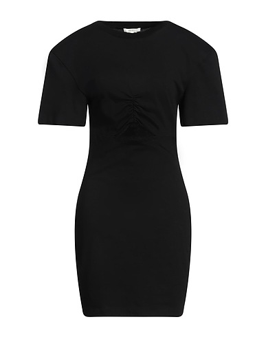 NENSI DOJAKA Short dress Black 100% Cotton