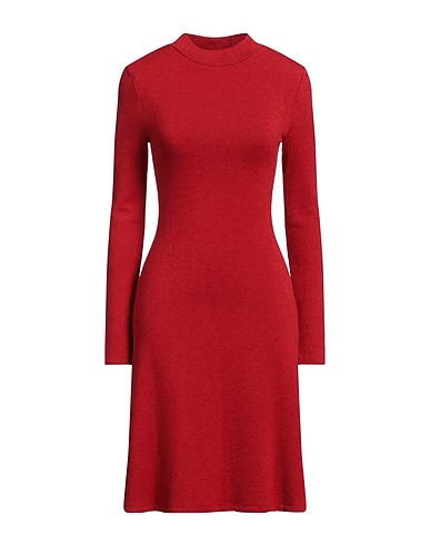 VINCE. Kleid für das Büro Rot 47% Rayon, 29% Polyester, 20% Nylon, 4% Elastan