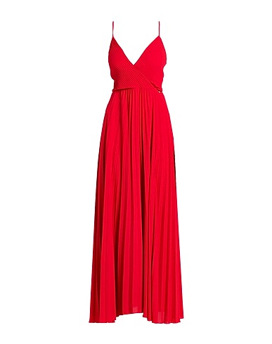 LIU •JO Long dress Red 100% Polyester