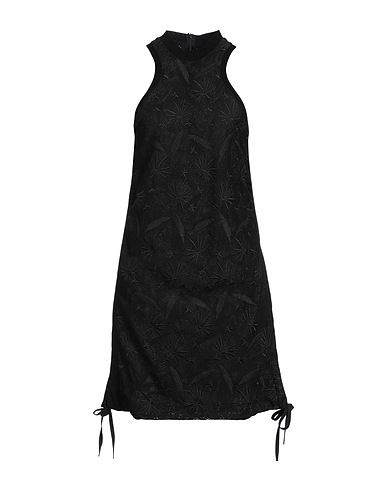 ICEBERG Elegant dress Black 70% Cotton, 30% Polyester
