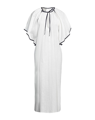 MAPOÉSIE Long dress White 100% Cotton