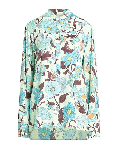 STELLA McCARTNEY Top Light green 94% Viscose, 6% Elastane
