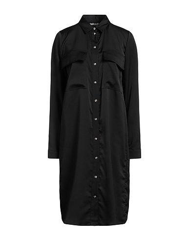 JUST CAVALLI Vestito chemisier Nero 100% Poliestere