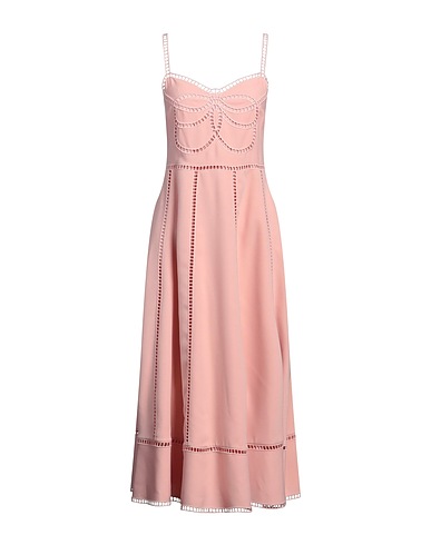 REDValentino Midi dress Light pink 100% Polyester