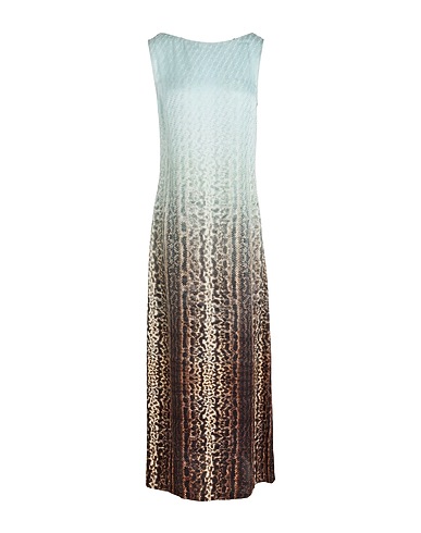 FENDI Elegant dress Turquoise 100% Silk