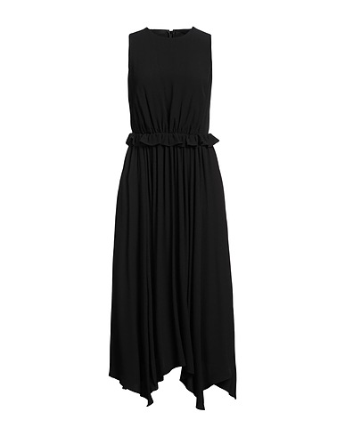 ULLA JOHNSON Midi dress Black 100% Viscose
