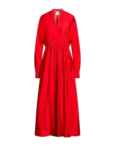 FORTE_FORTE Vestito lungo ROSSO 60% Seta, 40% Poliammide