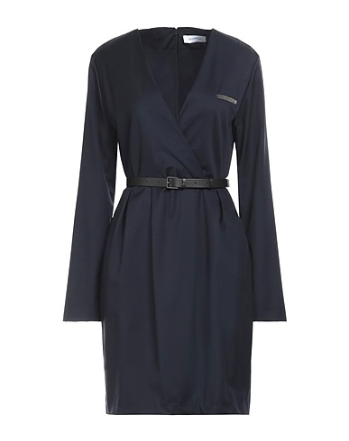 FABIANA FILIPPI Sheath dress Midnight blue 82% Polyester, 18% Elastane