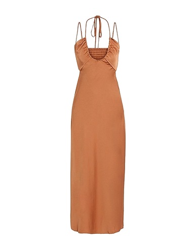 A.L.C. Long dress Light brown 100% Polyester