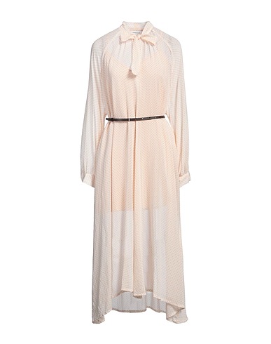FABIANA FILIPPI Midi dress Ivory 74% Cotton, 26% Silk