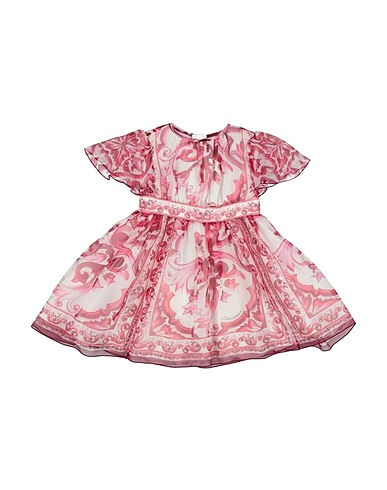 DOLCE&GABBANA Baby dress Fuchsia 100% Silk