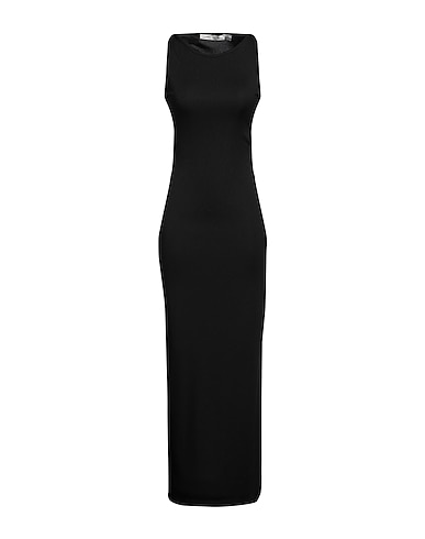 CHRISTOPHER ESBER Long dress Black 96% Polyester, 4% Elastane