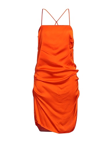 HERSKIND Vestito corto Arancione 100% Viscosa