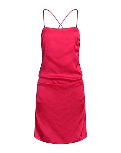 HERSKIND Vestito corto Fucsia 100% Viscosa