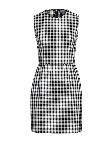 REDValentino オフィスワンピース ブラック ポリエステル 53% / コットン 47%