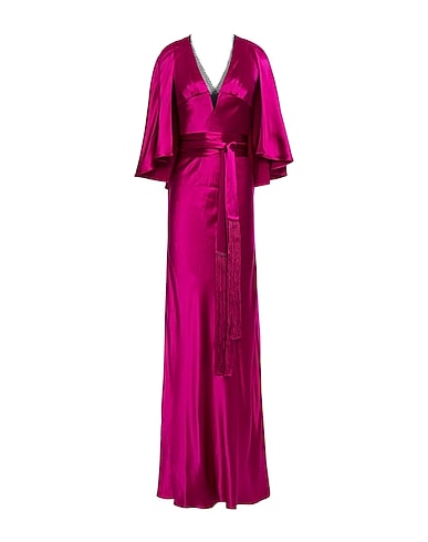 AMANDA WAKELEY Long dress Fuchsia 100% Silk