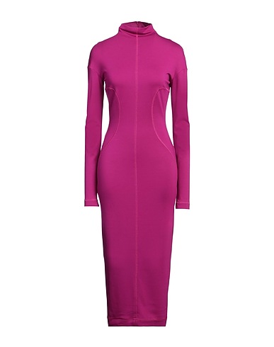 PINKO Midi dress Mauve 67% Viscose, 28% Polyamide, 5% Elastane
