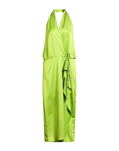 PINKO Vestito midi Verde chiaro 100% Poliestere