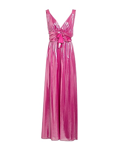 BIANCOGHIACCIO Long dress FUCSIA 100% Polyester