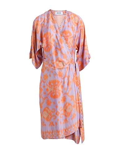 BAZAR DELUXE Vestito midi LILLA 94% Viscosa, 6% Elastan