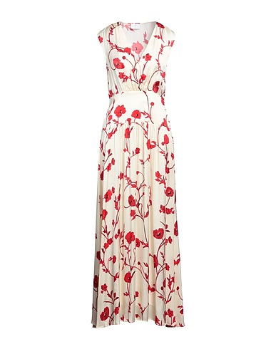NENETTE Long dress Ivory 100% Viscose