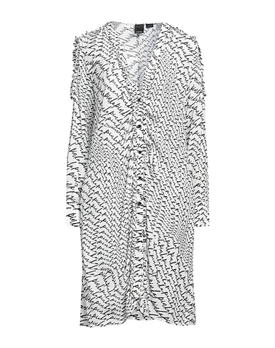 PINKO Shirt dress White 100% Viscose