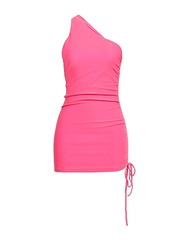 GAëLLE Paris One-shoulder top Pink 81% Polyester, 14% Polyamide, 5% Elastane